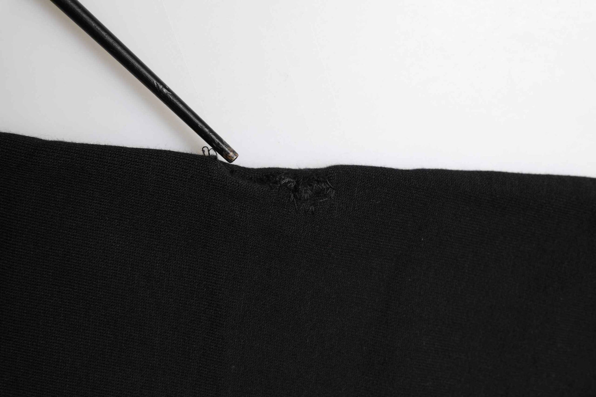 Black Cotton Crown Jogger Sweatpants Pants