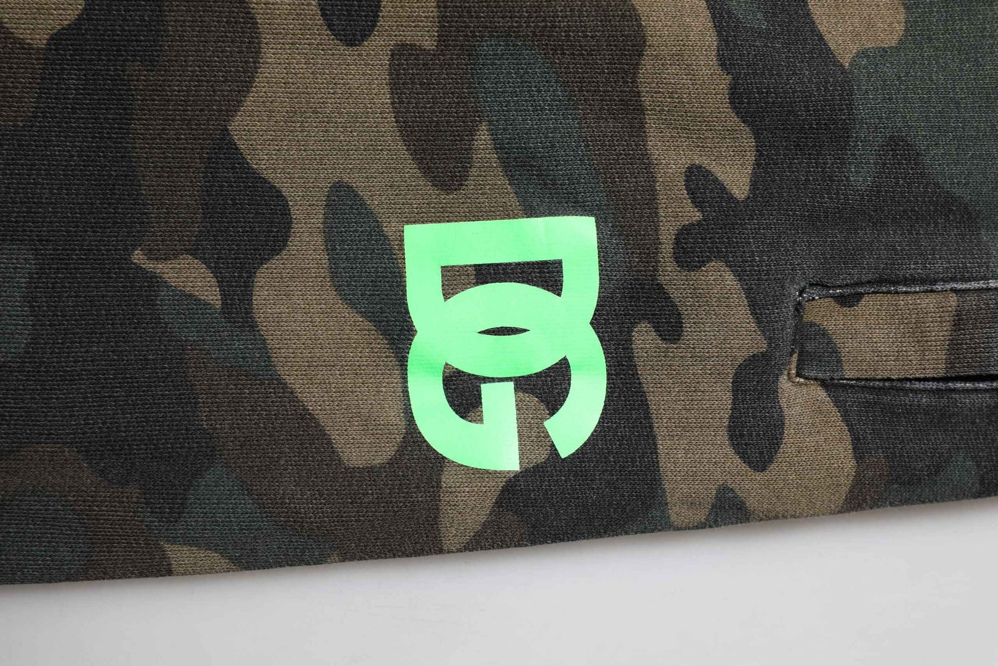 Brown Camouflage Cotton Men Jogger Pants