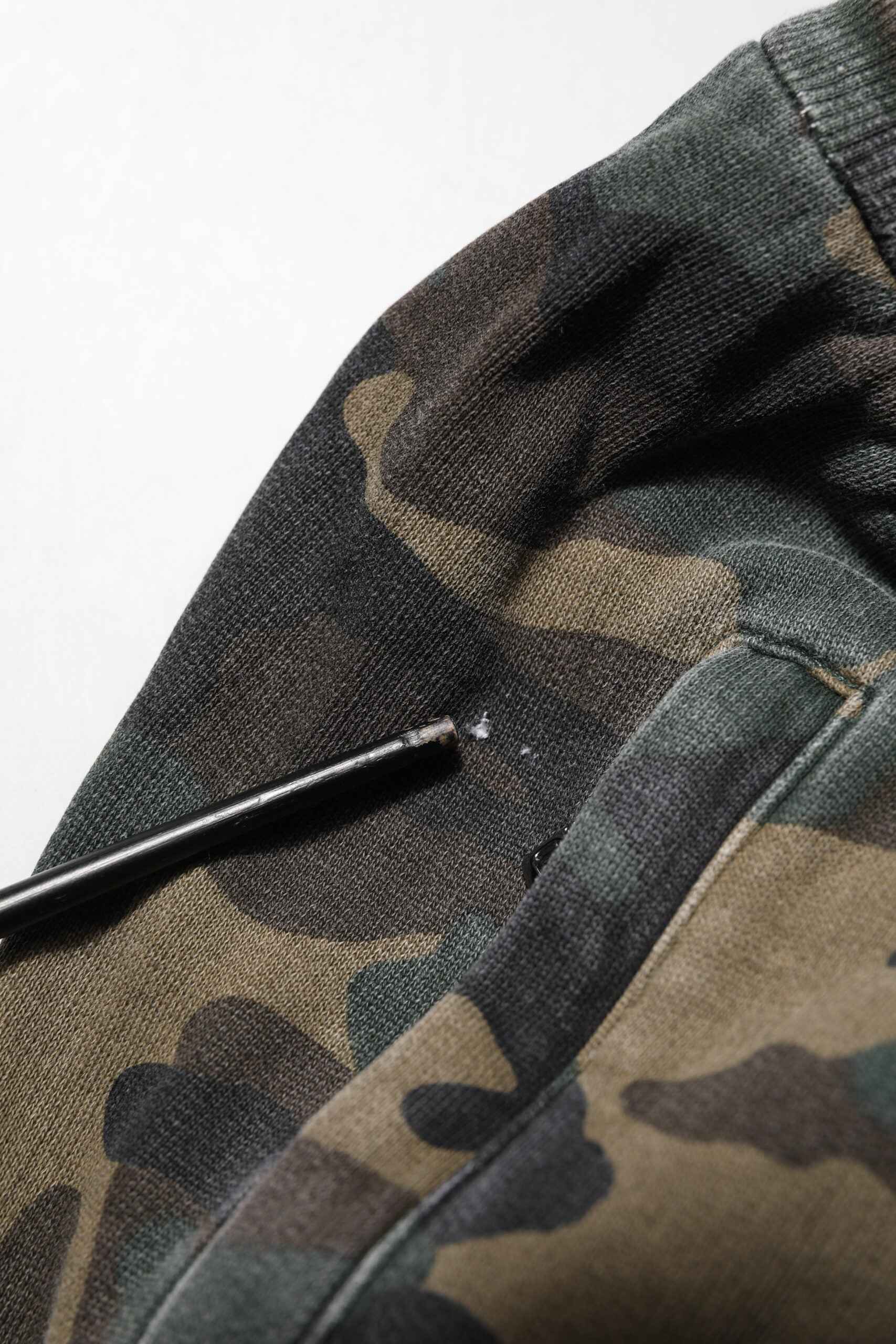 Brown Camouflage Cotton Men Jogger Pants