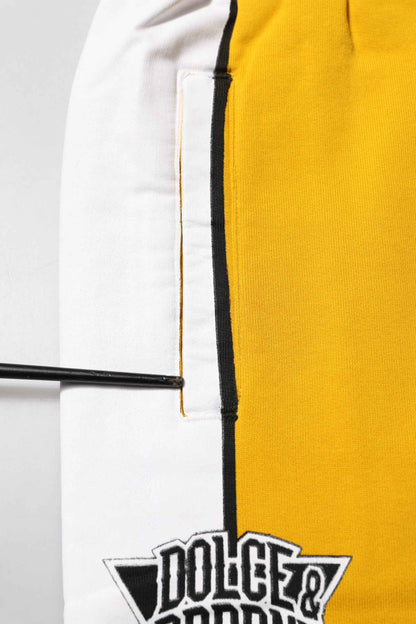 Yellow Cotton Sweatpant Jogger Trouser Pants