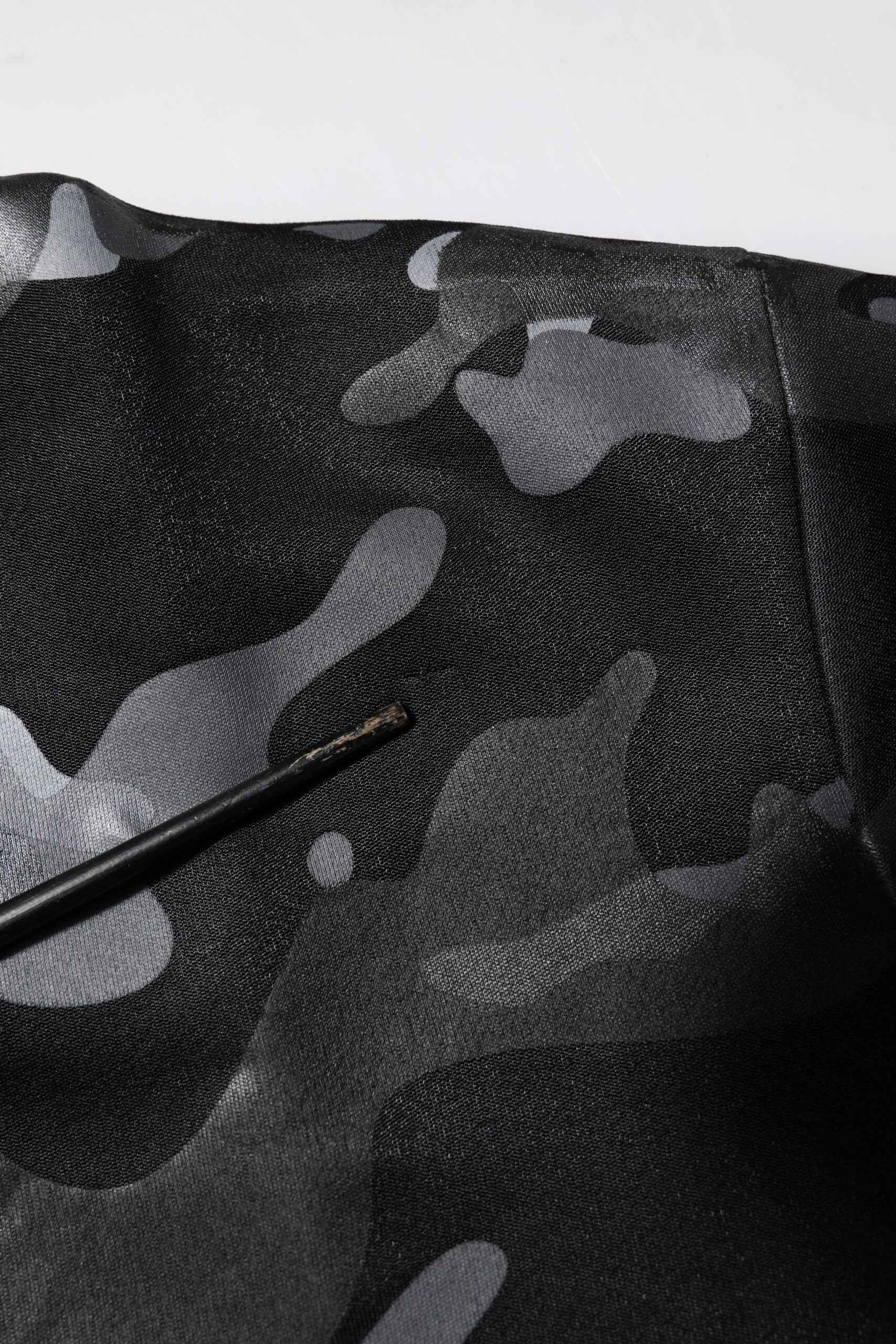 Black Camouflage Pullover Sweatshirt Sweater