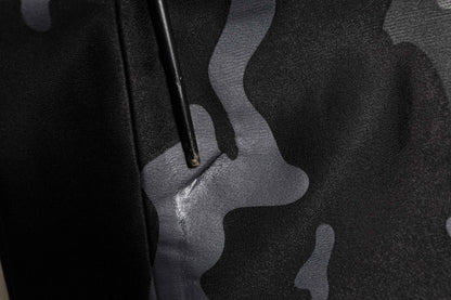 Black Camouflage Pullover Sweatshirt Sweater