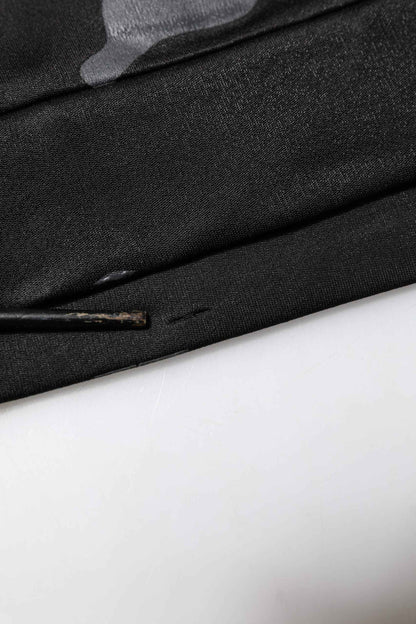 Black Camouflage Pullover Sweatshirt Sweater