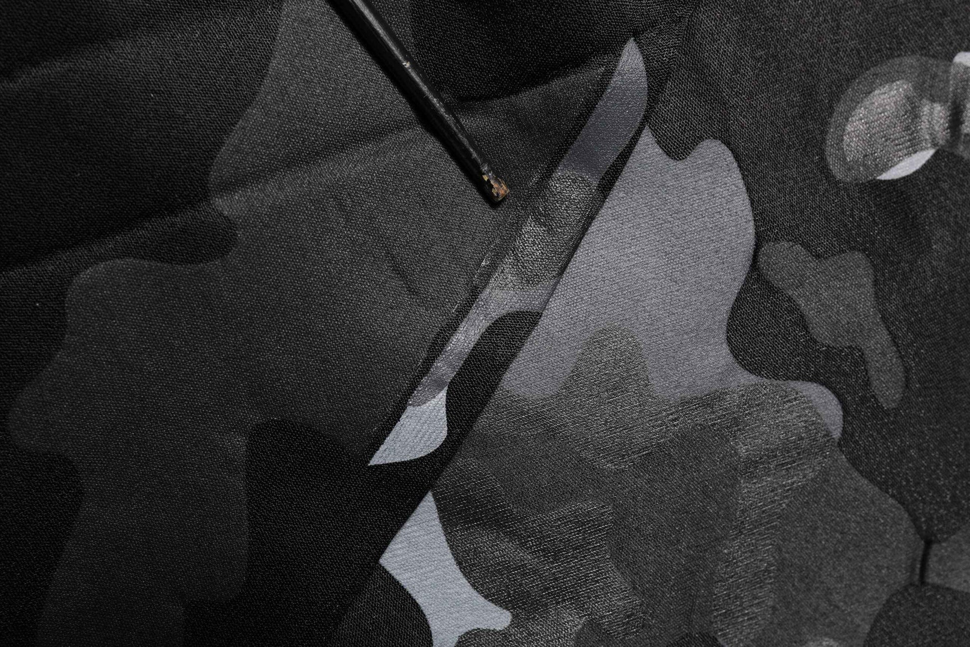 Black Camouflage Pullover Sweatshirt Sweater