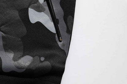 Black Camouflage Pullover Sweatshirt Sweater