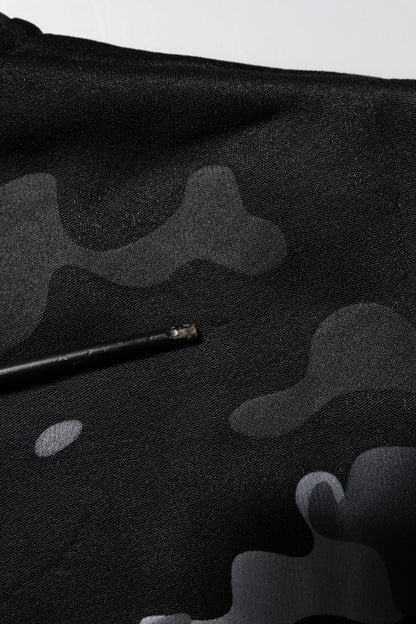 Black Camouflage Pullover Sweatshirt Sweater