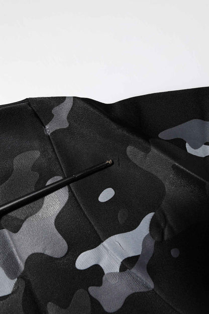 Black Camouflage Pullover Sweatshirt Sweater