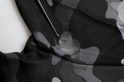 Black Camouflage Pullover Sweatshirt Sweater