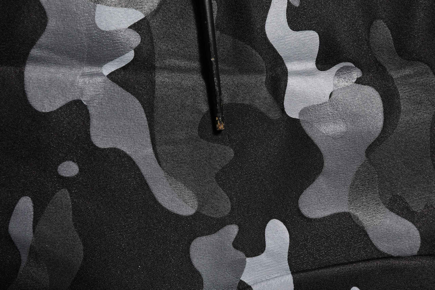 Black Camouflage Pullover Sweatshirt Sweater