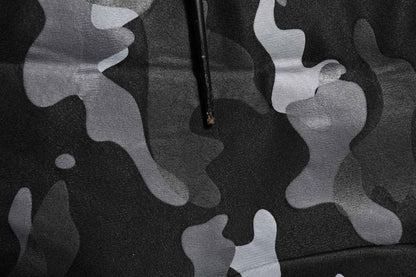 Black Camouflage Pullover Sweatshirt Sweater