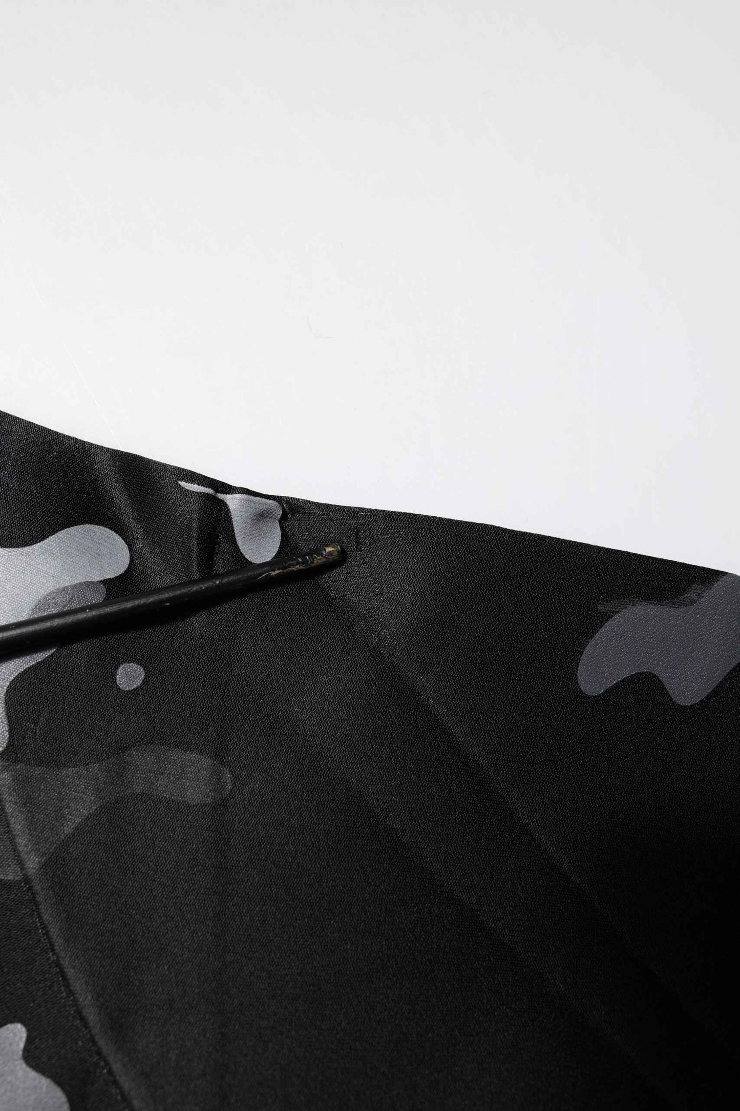 Black Camouflage Pullover Sweatshirt Sweater