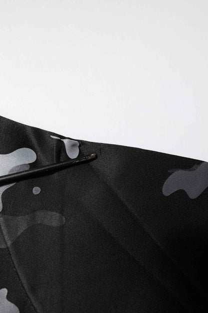 Black Camouflage Pullover Sweatshirt Sweater