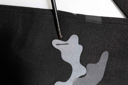 Black Camouflage Pullover Sweatshirt Sweater