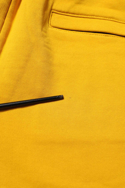 Yellow Cotton Sweatpant Jogger Trouser Pants