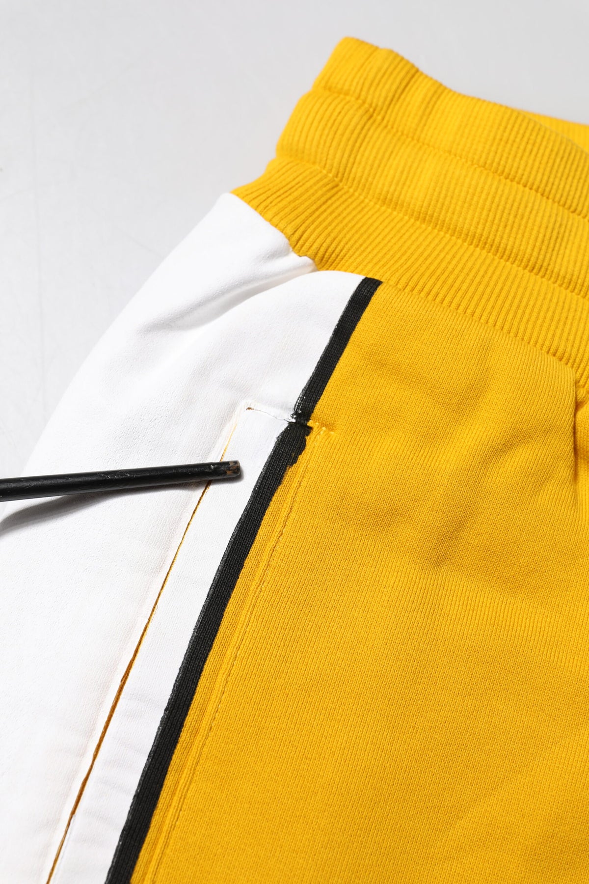 Yellow Cotton Sweatpant Jogger Trouser Pants