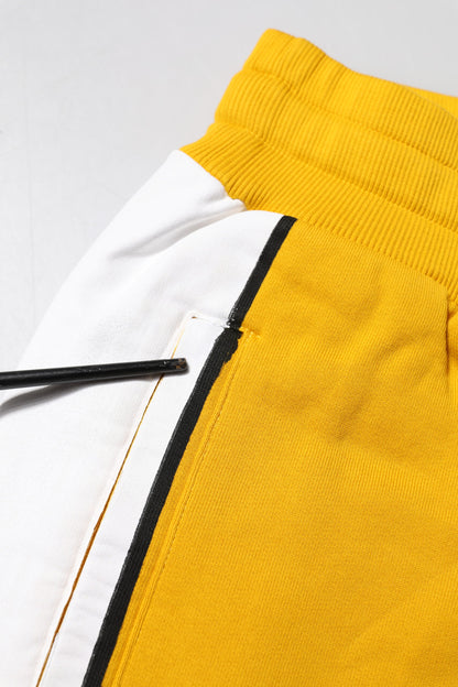 Yellow Cotton Sweatpant Jogger Trouser Pants