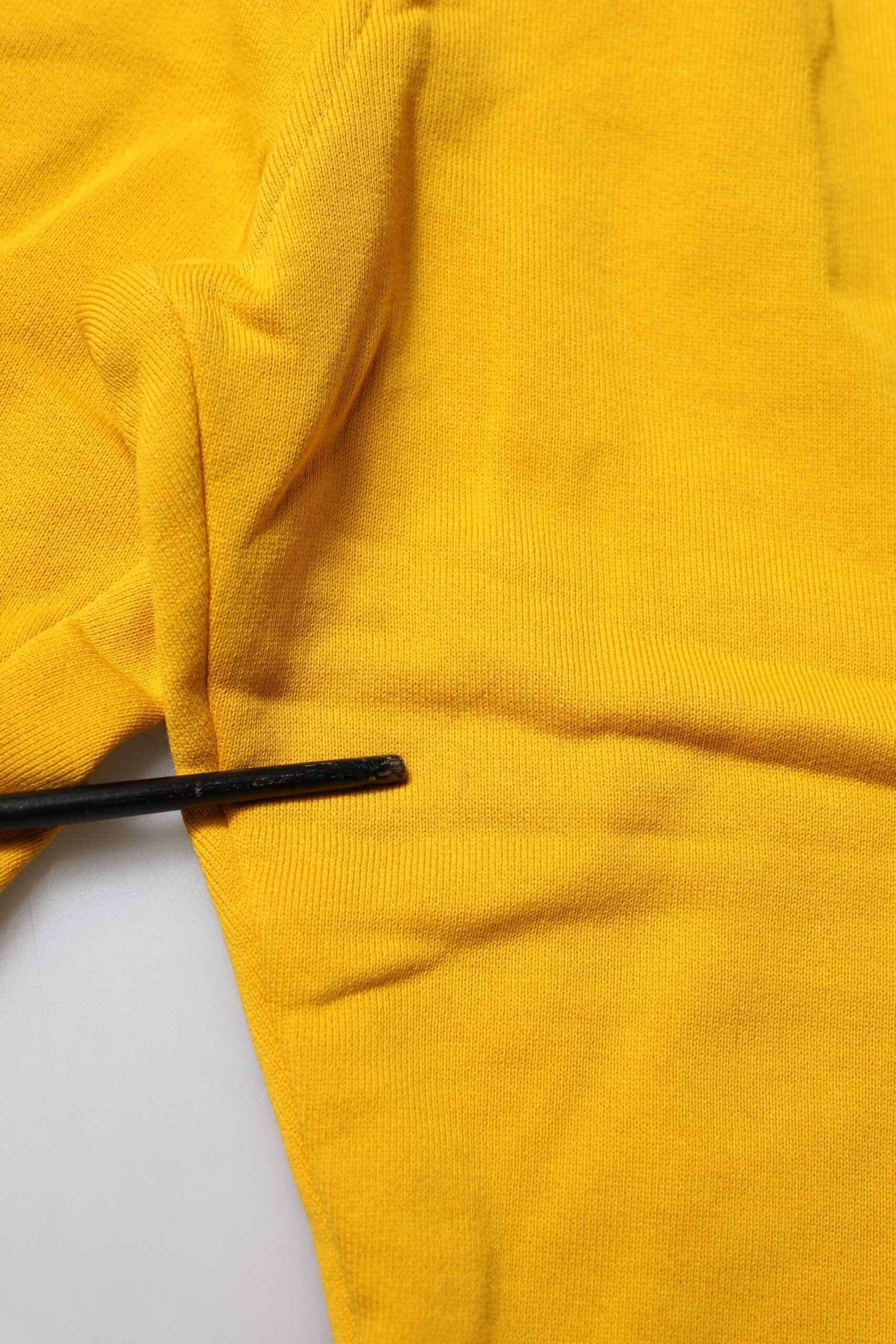 Yellow Cotton Sweatpant Jogger Trouser Pants