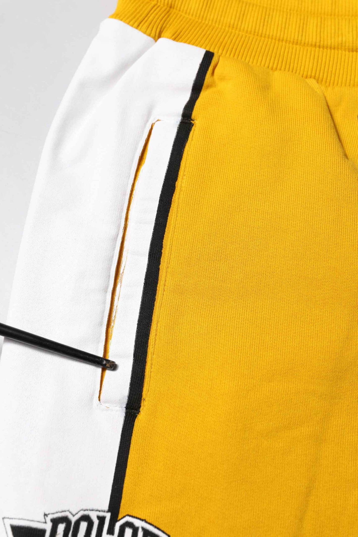 Yellow Cotton Sweatpants Jogger Trouser Pants