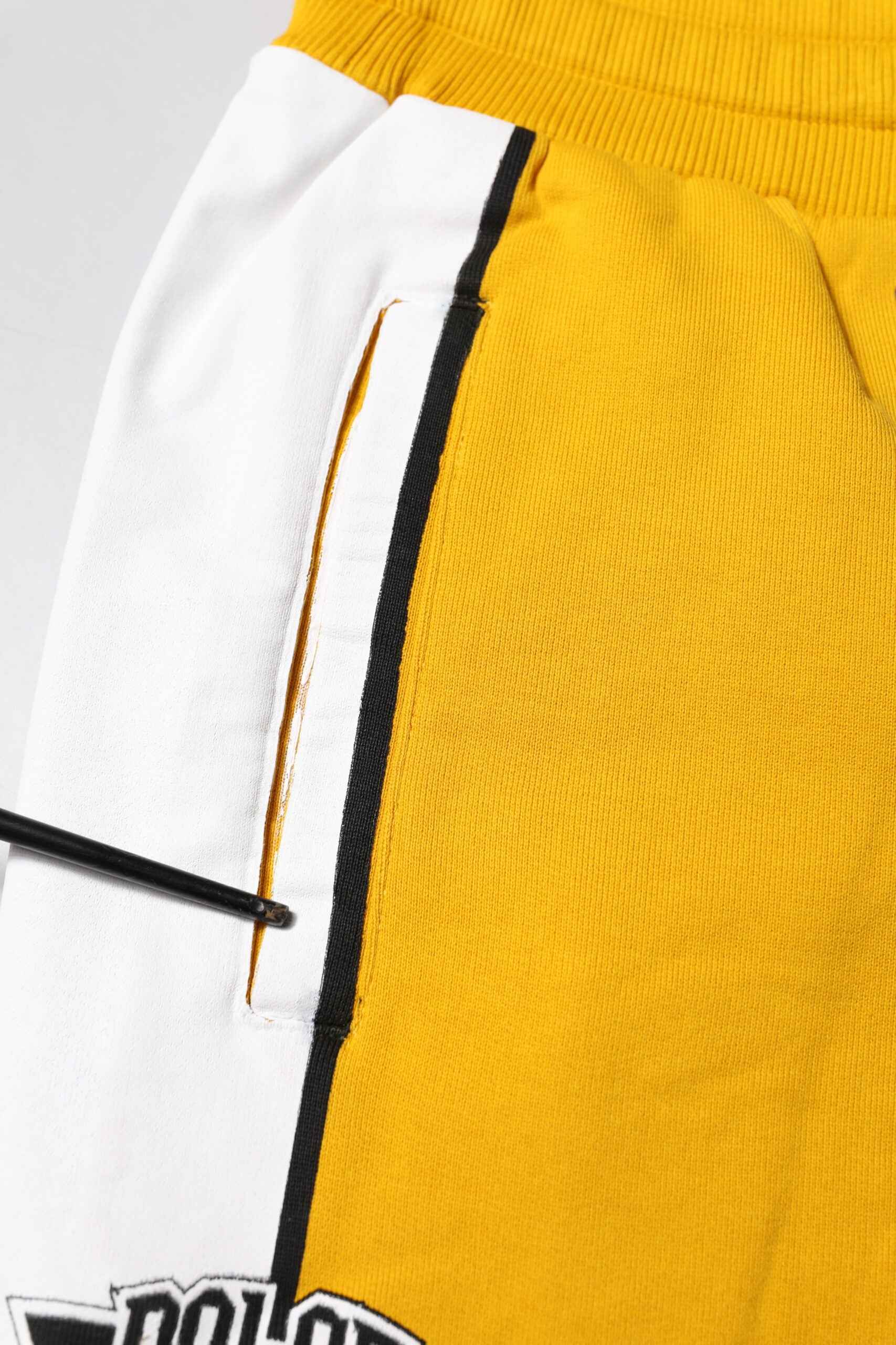 Yellow Cotton Sweatpants Jogger Trouser Pants