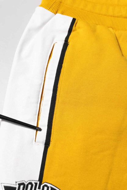 Yellow Cotton Sweatpants Jogger Trouser Pants