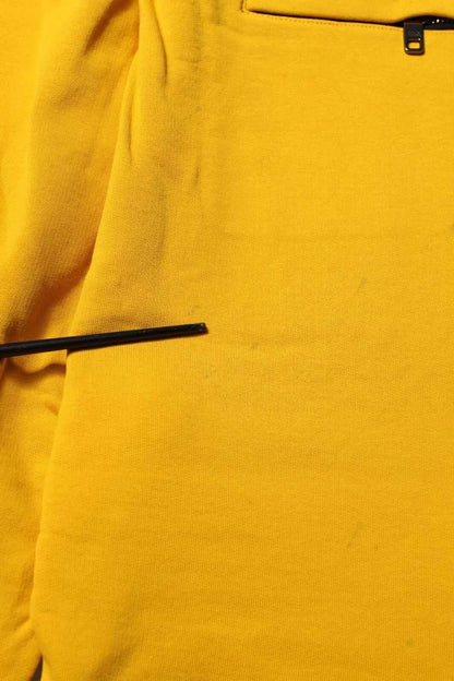 Yellow Cotton Sweatpants Jogger Trouser Pants