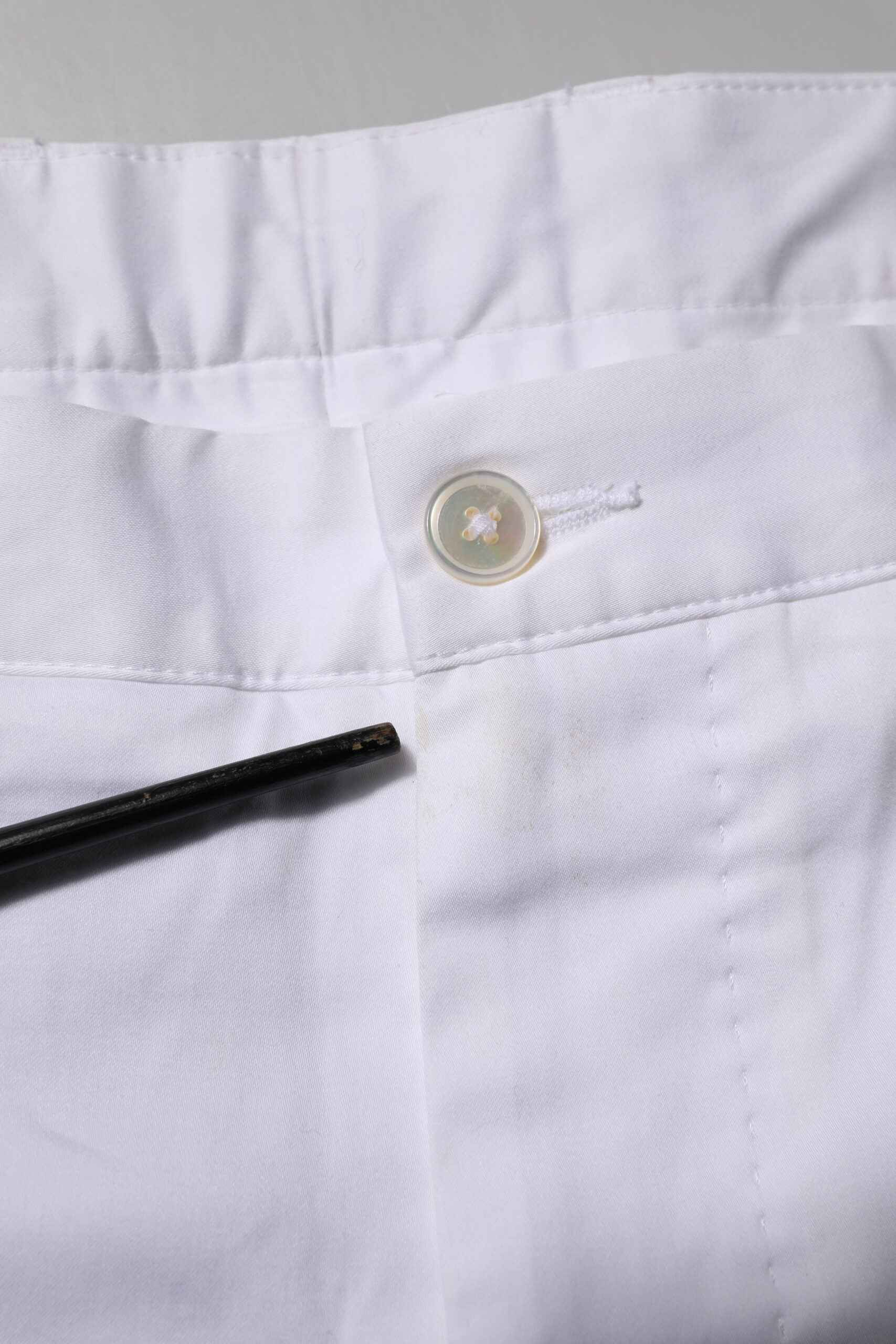 White Chinos Cotton Stretch Casual Shorts
