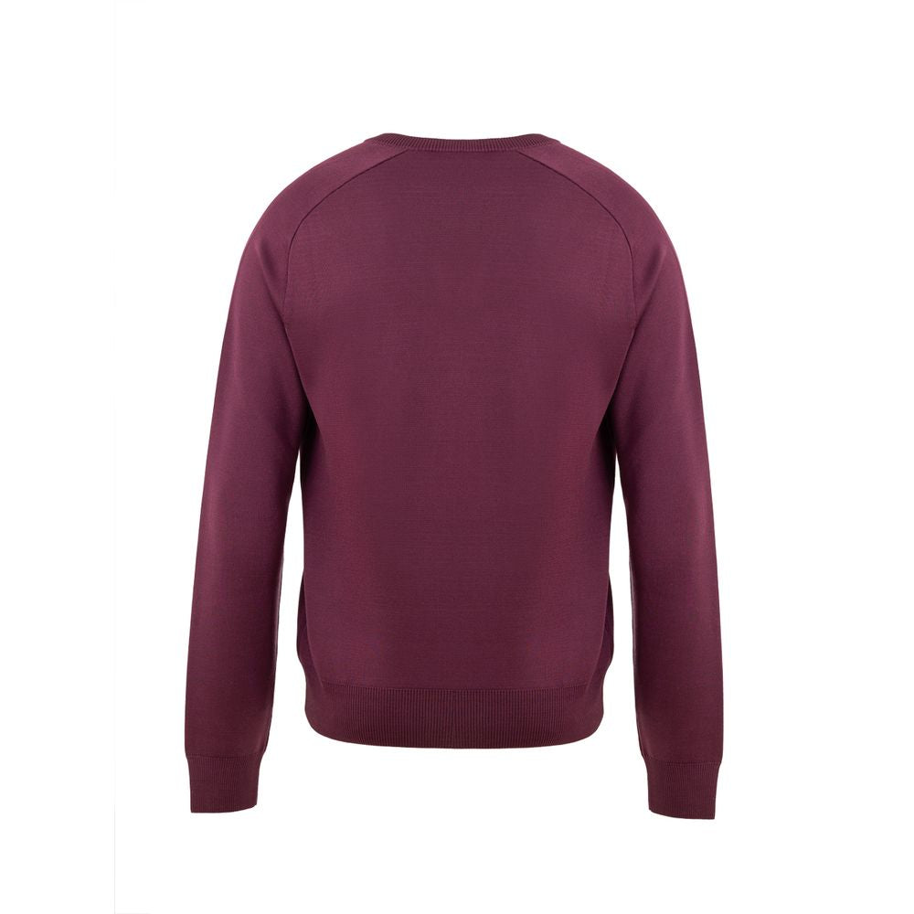Purple Silk Sweatshirt