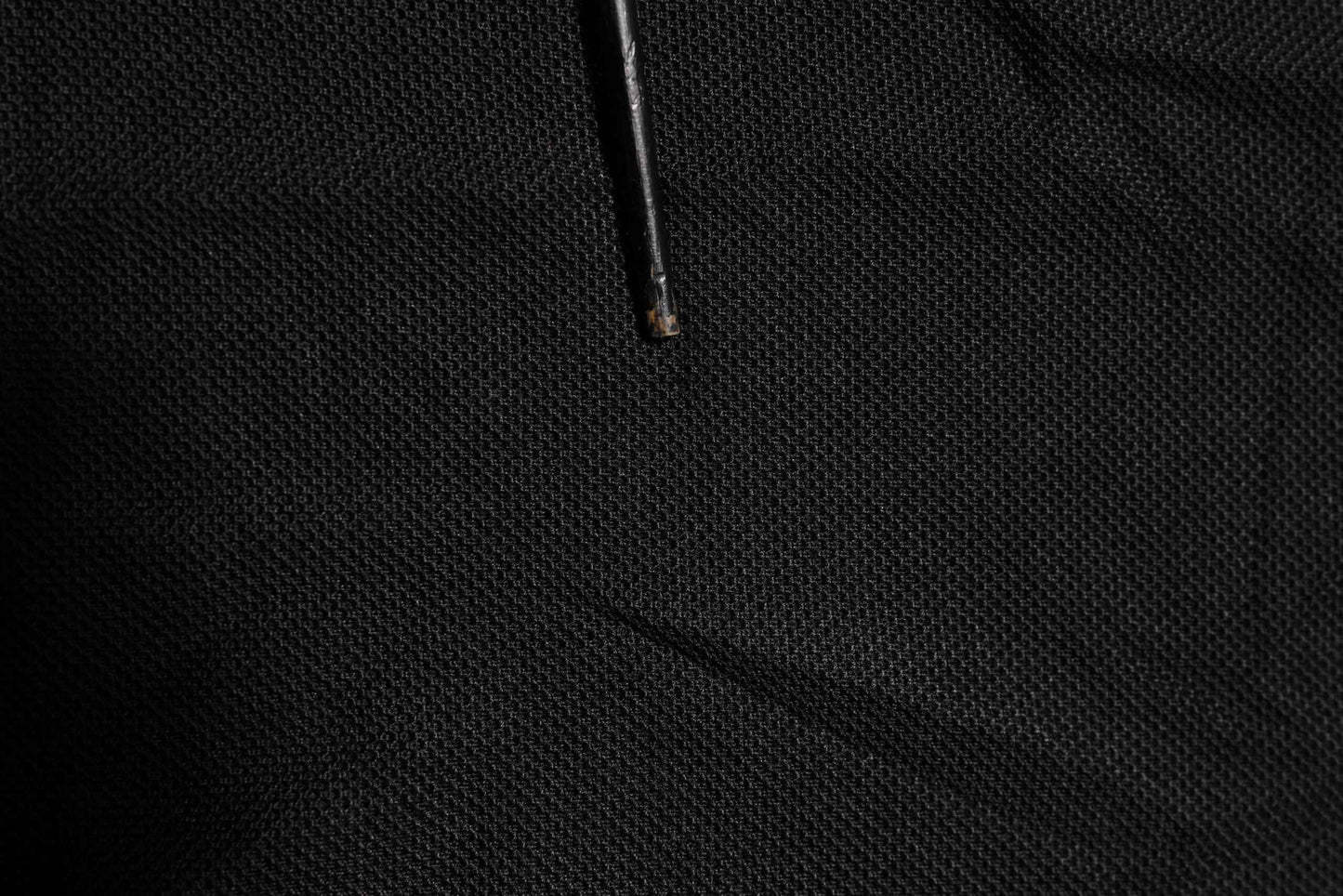 Black DG Silk Vneck Collared Men Polo T-shirt