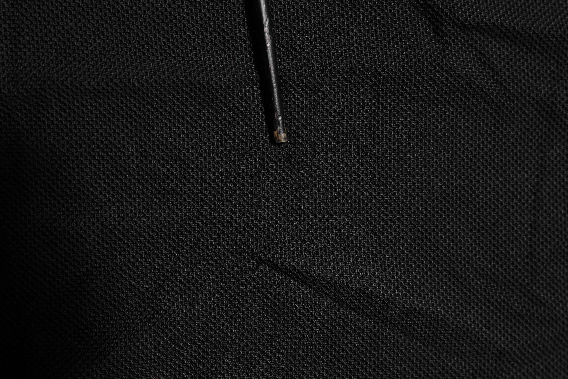 Black DG Silk Vneck Collared Men Polo T-shirt