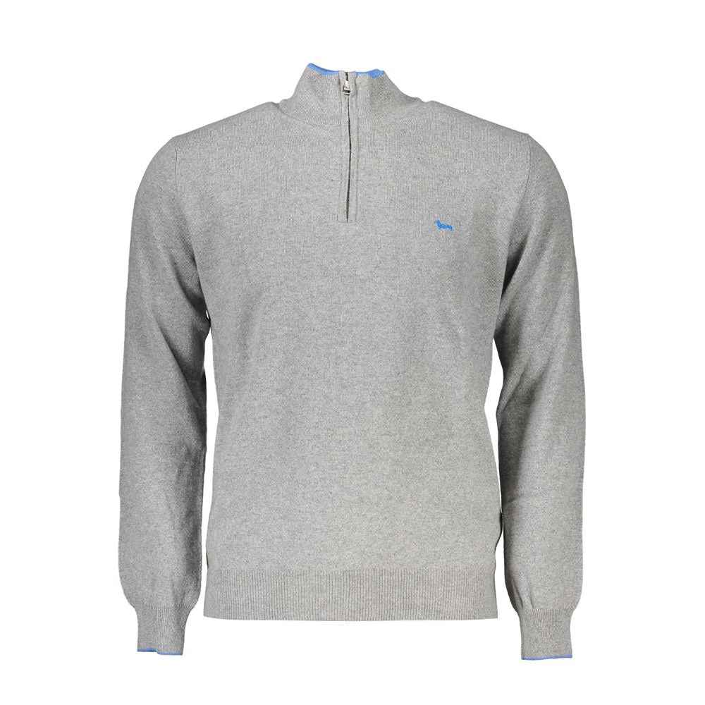 Grey Viscosa Mens Sweater