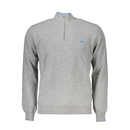 Grey Viscosa Mens Sweater