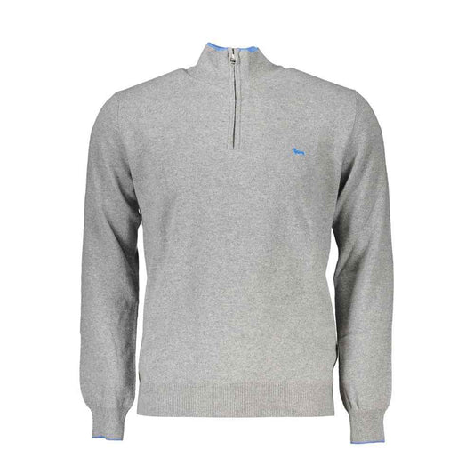 Grey Viscosa Mens Sweater