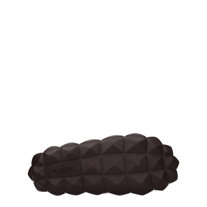 Brown Cotton Slippers