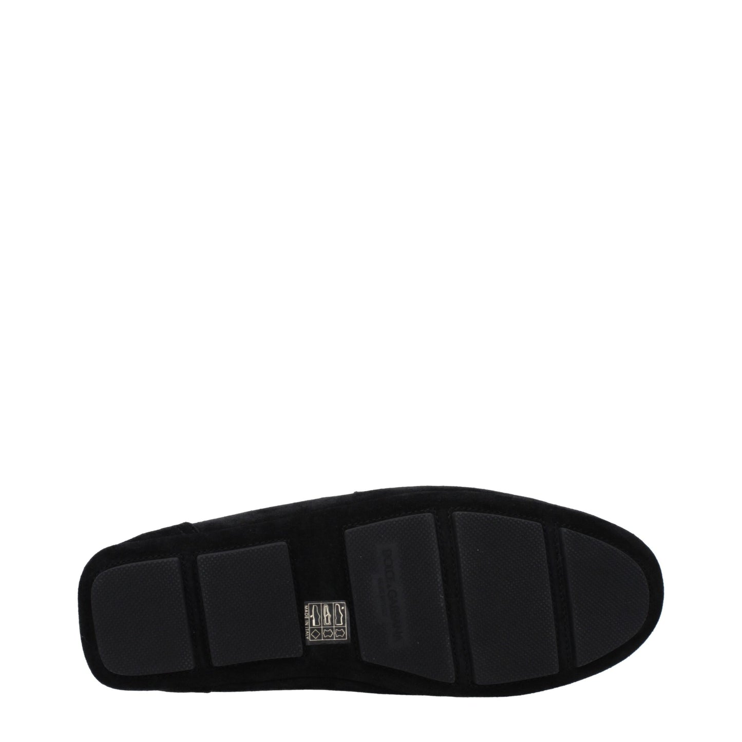 Black Leather Slip-On Loafers
