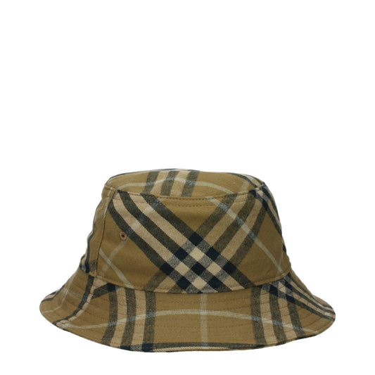 Green Cotton Bucket Hat