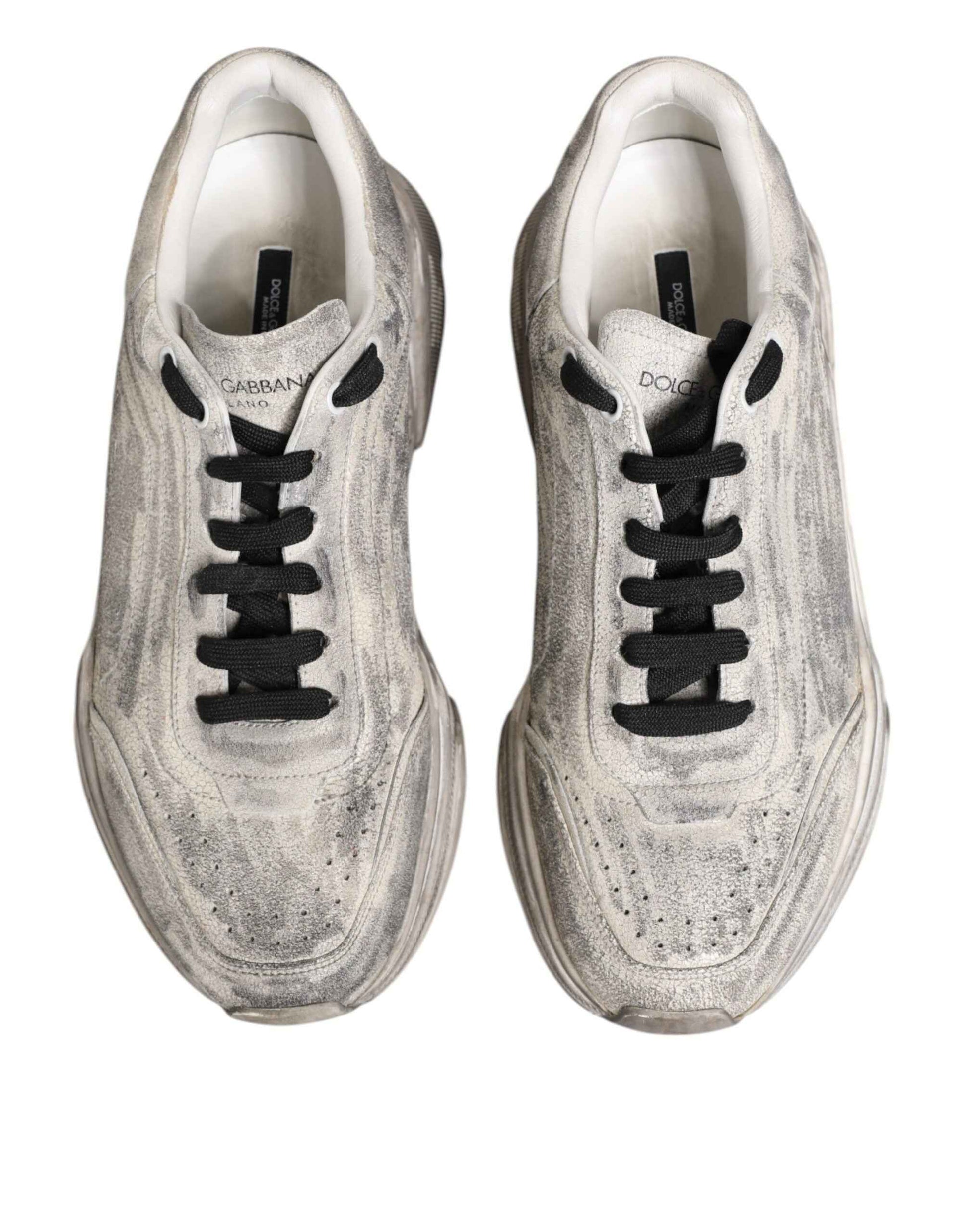 White Daymaster Low Top Men Sneakers Shoes