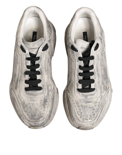 White Daymaster Low Top Men Sneakers Shoes