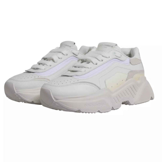 White Daymaster Low Top Mens Sneakers