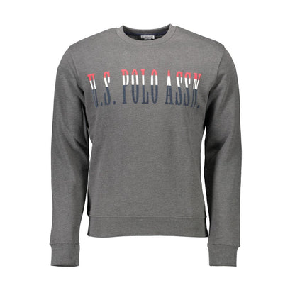 Gray Cotton Men's Sweatshirt