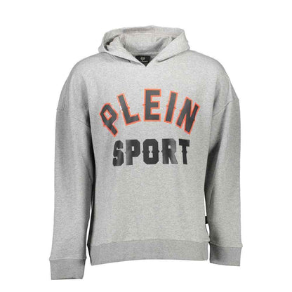 Grigio Cotton Men Sweatshirt