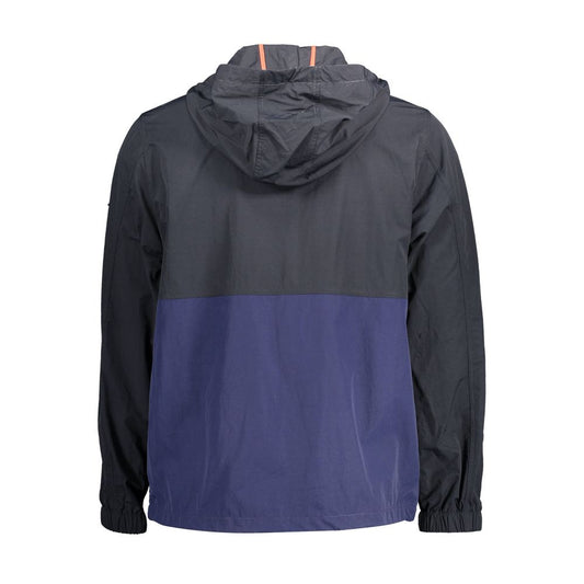 Blu Poliammide Mens Jacket