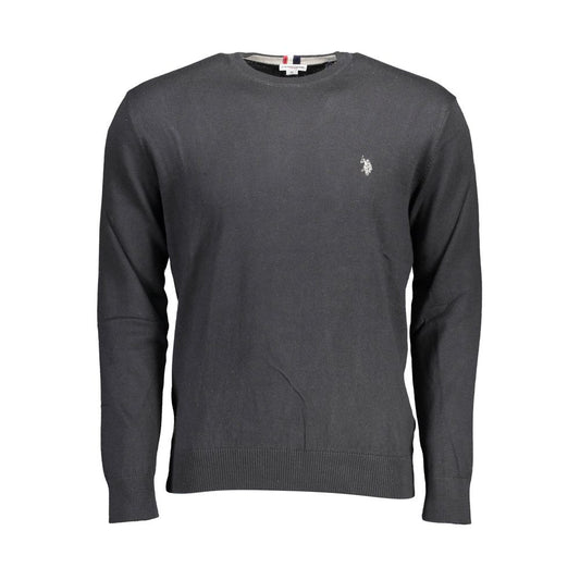 Black Cotton Men's Shirt