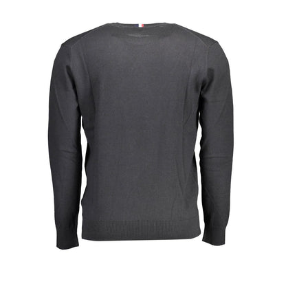Black Cotton Men's Shirt