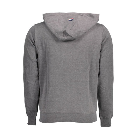 Gray Cotton Men's Sweatshirt