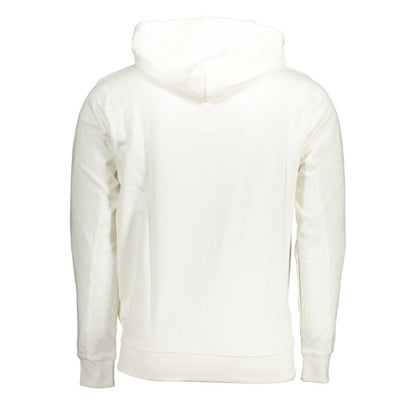 White Cotton Men's Sweatshirt
