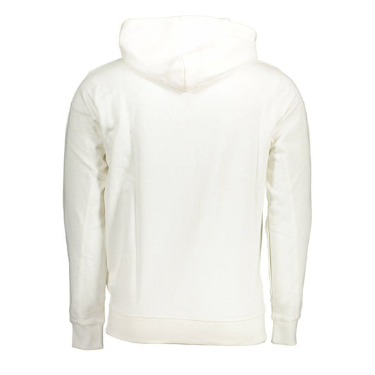 White Cotton Men's Sweatshirt