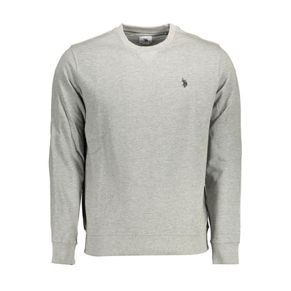 Gray Cotton Men's Sweatshirt
