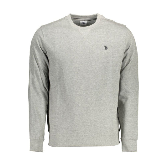 Gray Cotton Men's Sweatshirt