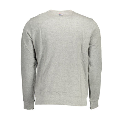 Gray Cotton Men's Sweatshirt