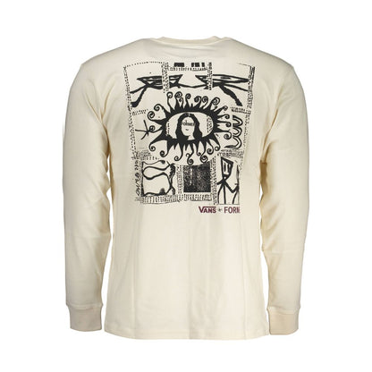 White Cotton Men's T-Shirt